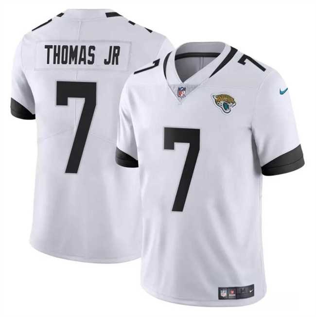 Men & Women & Youth Jacksonville Jaguars #7 Brian Thomas Jr White 2024 Draft Vapor Untouchable Limited Stitched Jersey,We sell and wholesale Men & Women & Youth Jacksonville Jaguars #7 Brian Thomas Jr White 2024 Draft Vapor Untouchable Limited Stitched Jersey on line form chian!